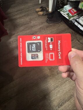 JBL Red microSD Card with SD Adapter - 256GB